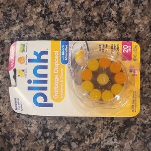 Plink Garbage Disposal 20 uses w/ bleach alternative new sealed 1.62 oz